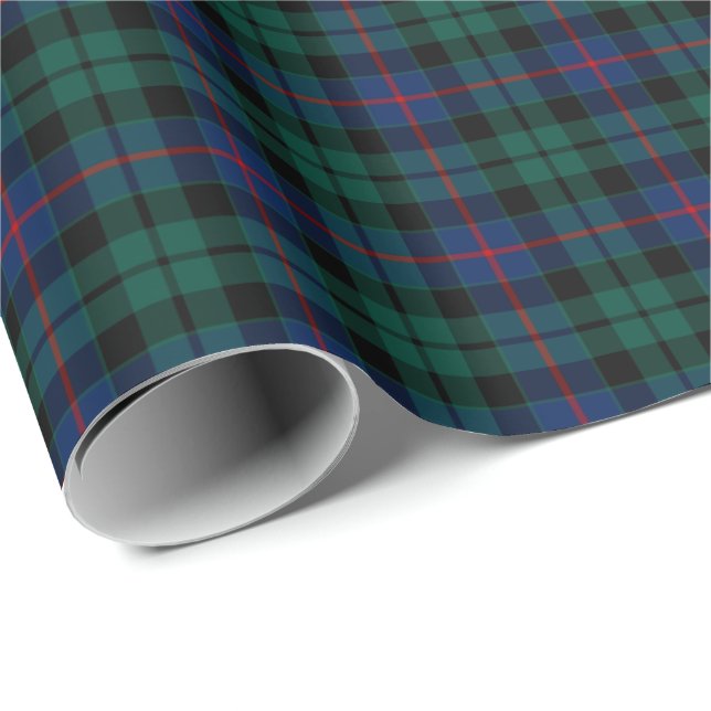 Papel De Presente Morrison Clan Tartan (Ponta do rolo)
