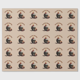 Papel De Presente Morto Mas Brilhante,Díade los Muertos Wrappaper