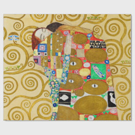 Papel De Presente Mosaico de Realização de Klimt: Friso Vintage Stoc