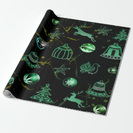 Papel De Presente Motivos navideños