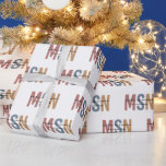 Papel De Presente MSN Master of Science in Nursing Graduation<br><div class="desc">MSN Master of Science in Nursing Graduation | Presentes de Graduação NP na Escola de Enfermagem!</div>