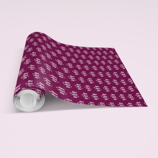 Papel De Presente Muita Diversão de Inverno (Criador carregado)