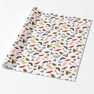 Papel De Presente Muitas criaturas das asas Thunder_Cove