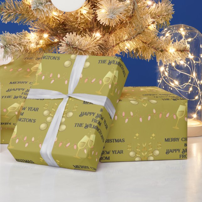 Papel De Presente Muito Feliz no Natal do Brass (Feriados)