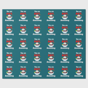 Papel De Presente Muito incrível Kawaii Sushi