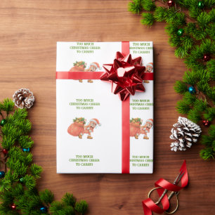Papel De Presente Muito Natal para Carregar! Salame