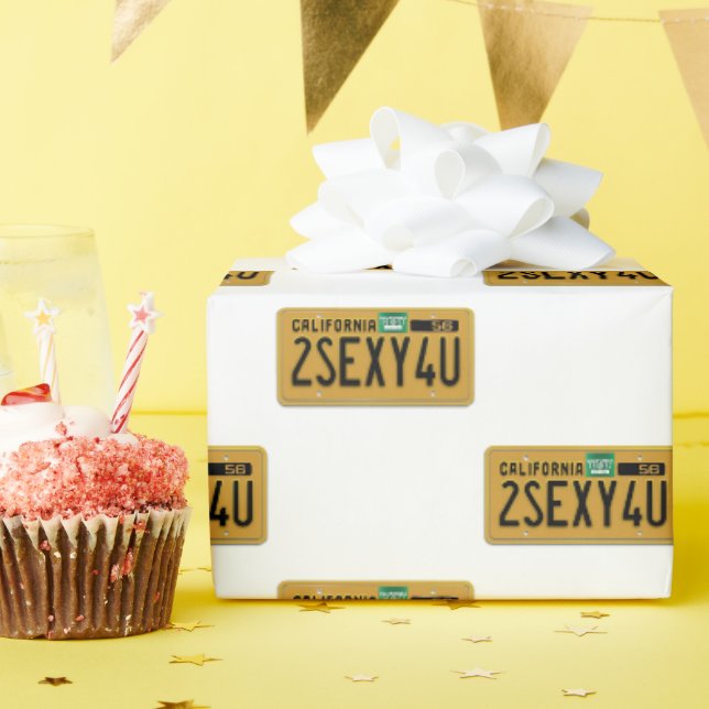 Papel De Presente Muito sexy para você (Festa de aniversário)