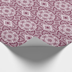 Papel De Presente Mulberry Mandala