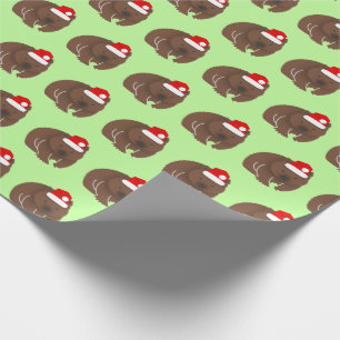 Papel De Presente Mulher de Natal