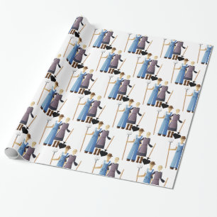 Papel De Presente Mulher do fazendeiro Rainha de Espadas Thunder_Cov
