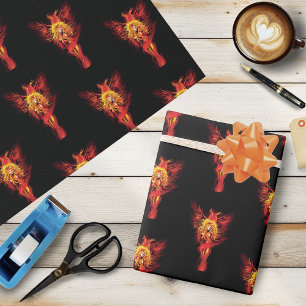 Papel De Presente Mulher Phoenix