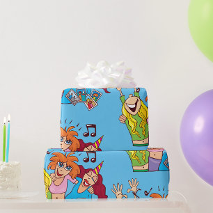 Papel De Presente Mulheres festejando