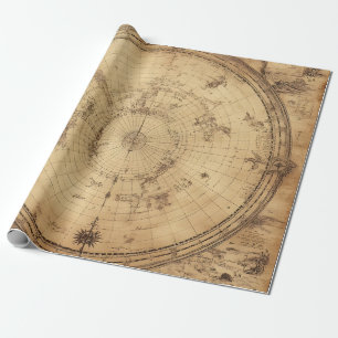Papel De Presente Mundo Rustic Vintage (4)