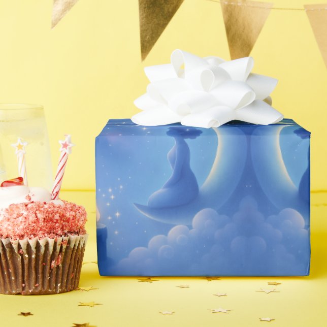Papel De Presente Murmurios Da Lua (Festa de aniversário)