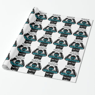 Papel De Presente músculos tão fortes que é ridículo engraçado