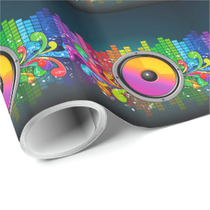 Papel De Presente Music 22 Wrapping Paper
