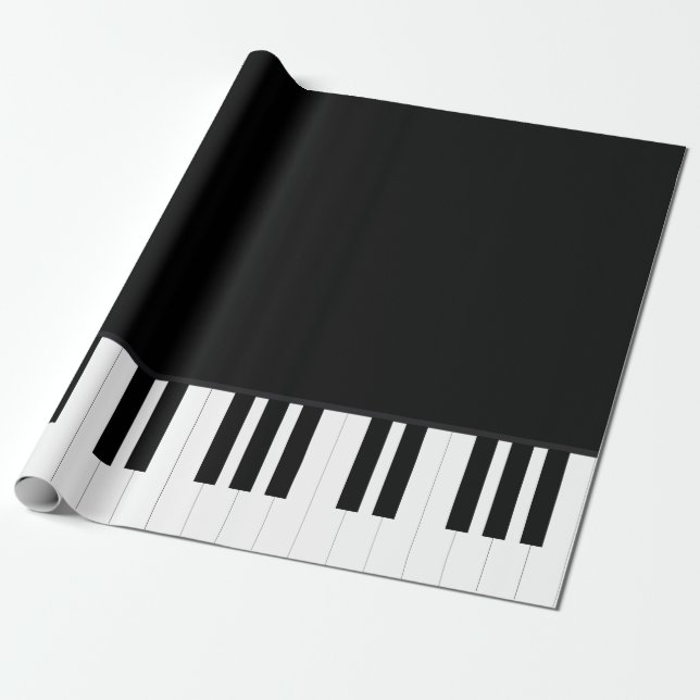 PAPEL DE PRESENTE MÚSICA DO PIANO (Desenrolado)