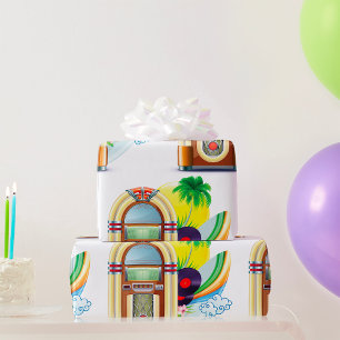 Papel De Presente Música Jukebox