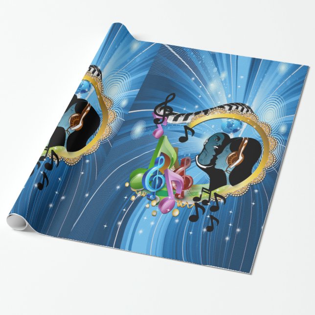 Papel De Presente Música para a Alma (Desenrolado)