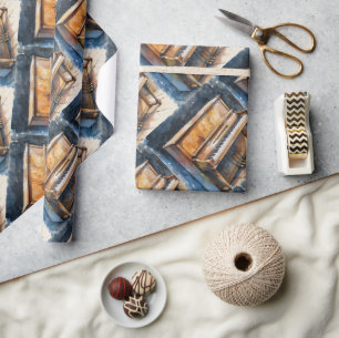 Papel De Presente Música Piano Vintage Style