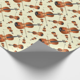 Papel De Presente Musicário de Professores de Música Viola Violin