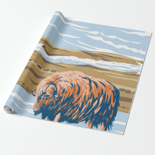 Papel De Presente Musk Ox