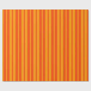 Papel De Presente Na moda de cor laranja clara e escura Design