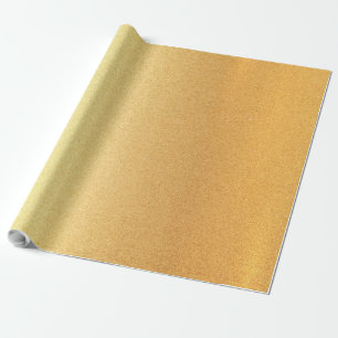 Papel De Presente Na moda Faux Dourado brilhante Ouro moderno brilha