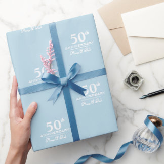 Papel De Presente Na moda minimalista do Aniversário Personalizado