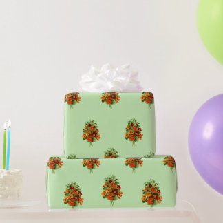 Papel De Presente Na moda Nasturtium Wraping Paper