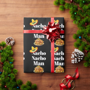 Papel De Presente Nacho Nacho Man Wraping Paper