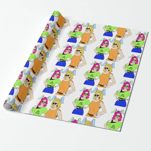 Papel De Presente namorados (Desenrolado)