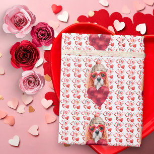 Papel De Presente Namorados de Lover do Câncer do Cavalo Vermelho Ca