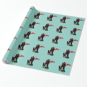 Papel De Presente Namorados Feliz