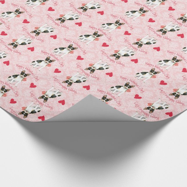 Papel De Presente Namorados Rat Terrier (Ponta)