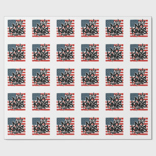 Papel De Presente Não Há Reis Na América Salvar Democracia Eu Discor