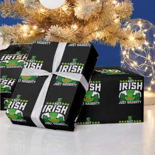 Papel De Presente Não Irlandês Apenas Malicioso Engraçado Dia de São