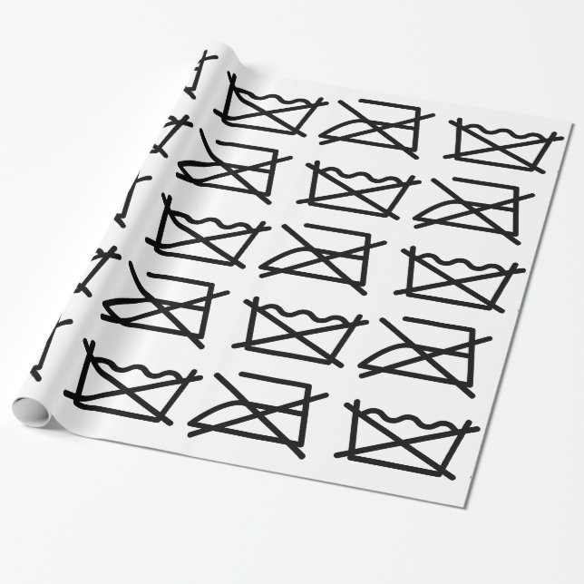 PAPEL DE PRESENTE NÃO LAVEM! NÃO FERRO! (Desenrolado)