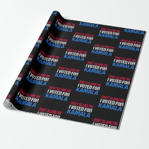 Papel De Presente Não me culpes, votei em Kamala