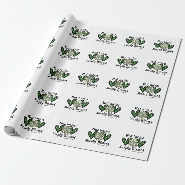 Papel De Presente Não Sortudo, Simplesmente Abençoada Rua De Charme  (Desenrolado)
