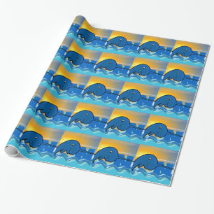 Papel De Presente narval