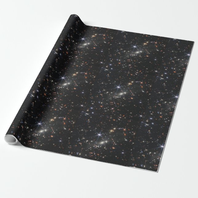 Papel De Presente NASA james web space telescope galáxias Gift wrap (Desenrolado)