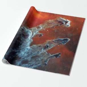 Papel De Presente NASA JWST Pilares da Criação Infravermelho Médio