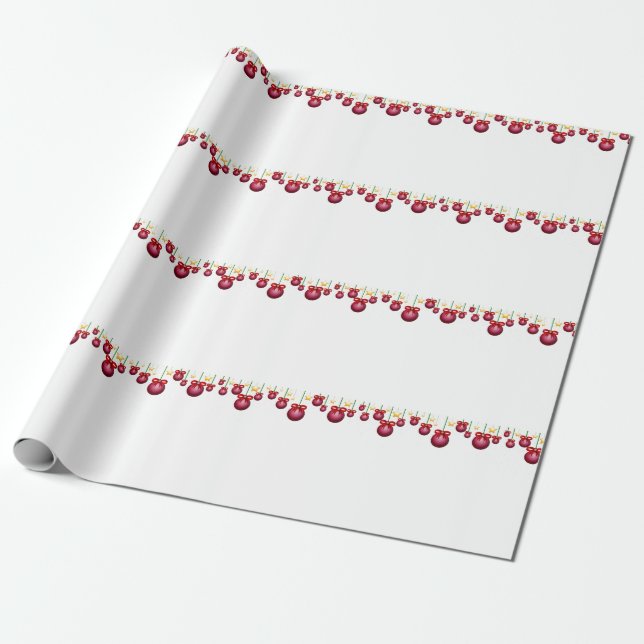 Papel De Presente Natais vintages (Desenrolado)