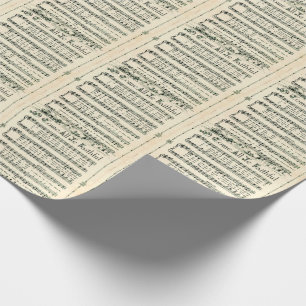 Papel De Presente Natais vintages Carol, Venham Todos Vocês Fiéis