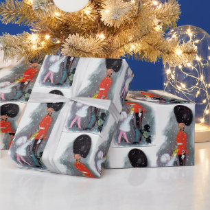 Papel De Presente natais vintages Sólido e Embalagem para Criança