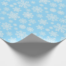 Natal Azul Flocos de Neve de inverno