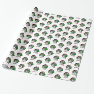 Papel De Presente Natal Cajun