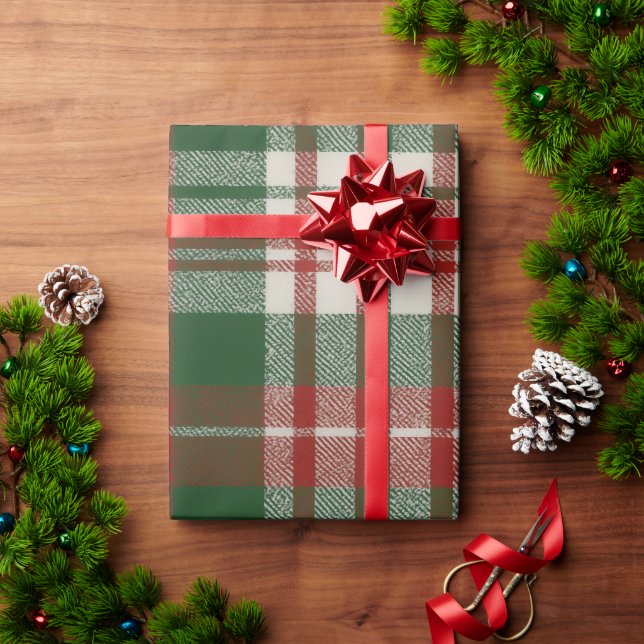Papel De Presente Natal Clássico (Presente de Natal)