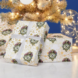 Papel De Presente Natal Clássico do Mágico de Oz